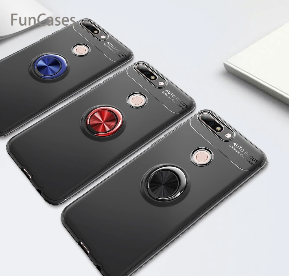 Для Huawei NOVA 2 Lite Y7 премьер профессионал Y9 2018 чехол металлический кольцевой