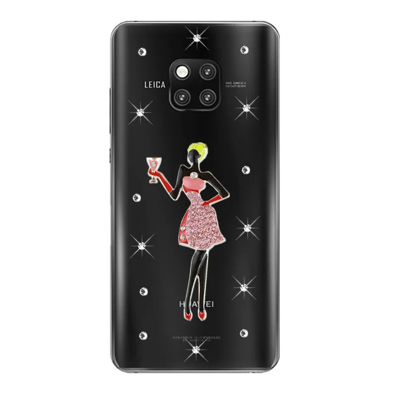 Чехол для телефона Huawei P20 lite 20 Mate 10 9 Pro P Smart plus 7a Honor 8C Y6 Y5 Prime 2018 прозрачный чехол с