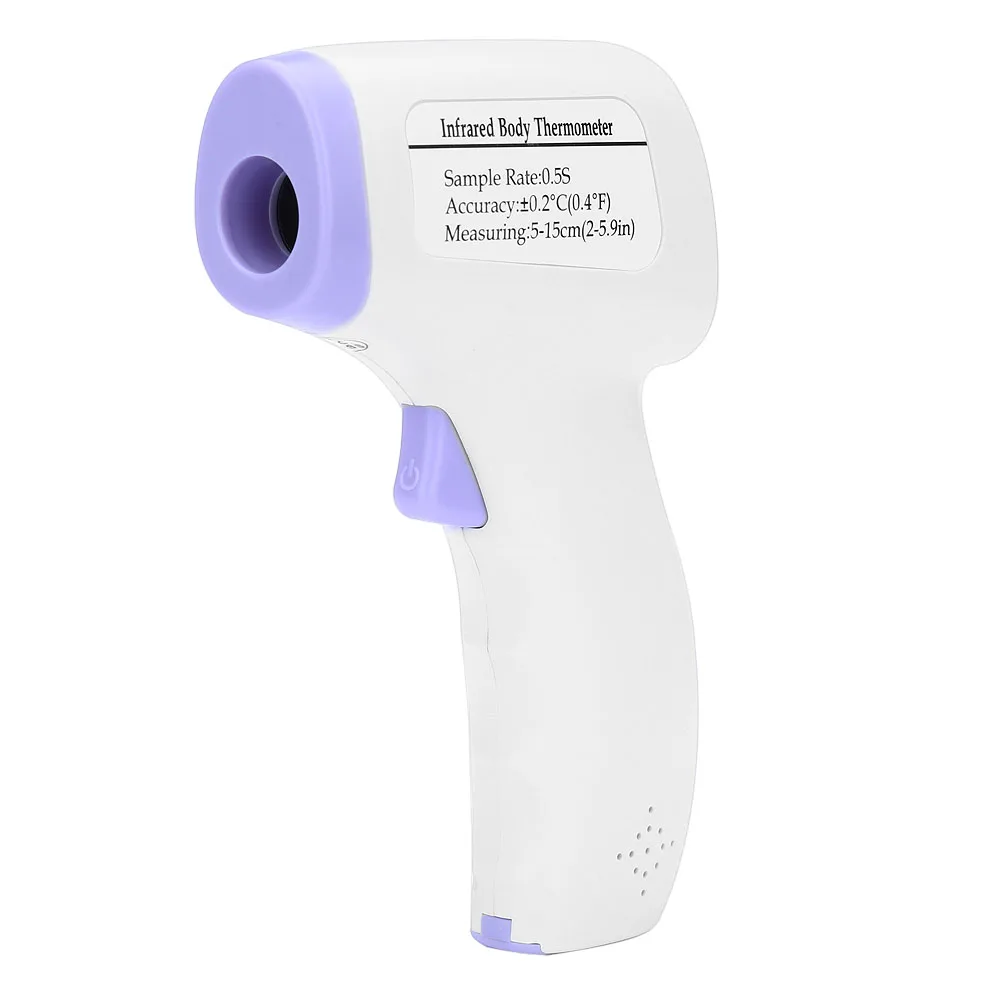Портативный инфракрасный термометр с ЖК дисплеем Бесконтактный ИК измерение