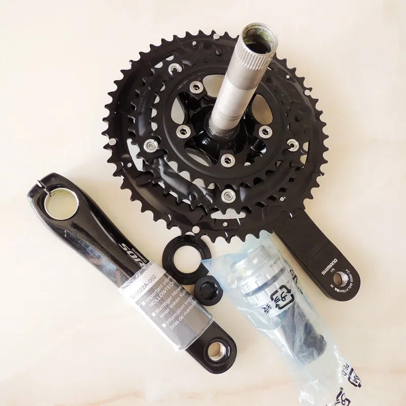 Новый и оригинальный катушки Shimano Сора FC 3503 тройной диаметра окружности болтов