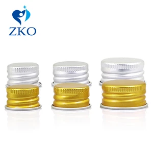18410 20410 24410 28410 алюминиевая крышкаалюминиевая Ropp крышкакрышка с резьбой Золотая Серебряная Крышка для бутылок косметических контейнеров