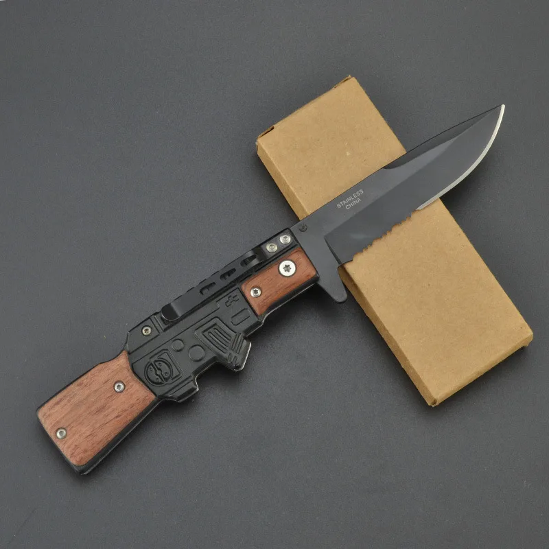 Складной нож тактический карманный для выживания AK47 походные охотничьи ножи в