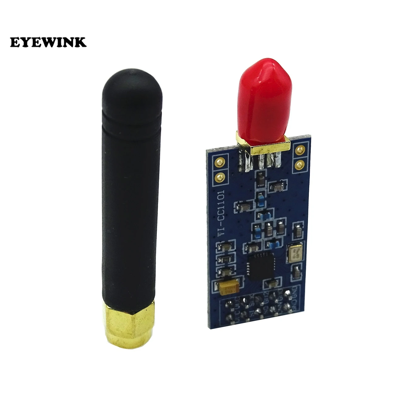1 шт. беспроводной модуль CC1101 с антенной SMA приемопередатчика для Arduino 315/433/868/915