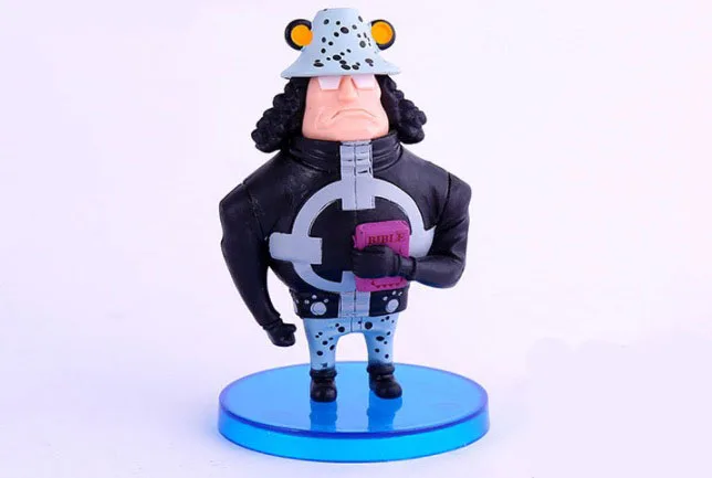 Набор из 8 штук фигурок One Piece PVC The Seven Warlords of the Sea - Dracule Mihawk, Doflamingo, Teach Dolls Model SA1123.