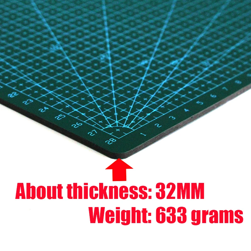 PVC A3 A2 DIY Craft Cutting Mat Multipurpose SelfHealing Cutting Mat