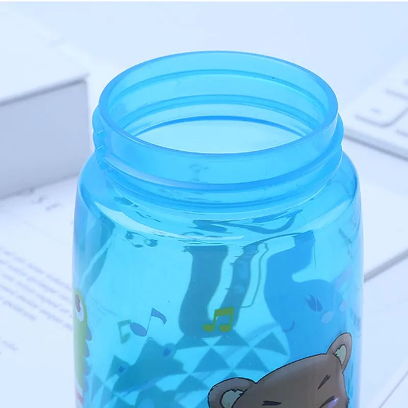 430 мл мультфильм детские кружки с соломинкой молока творчески молочный кофе