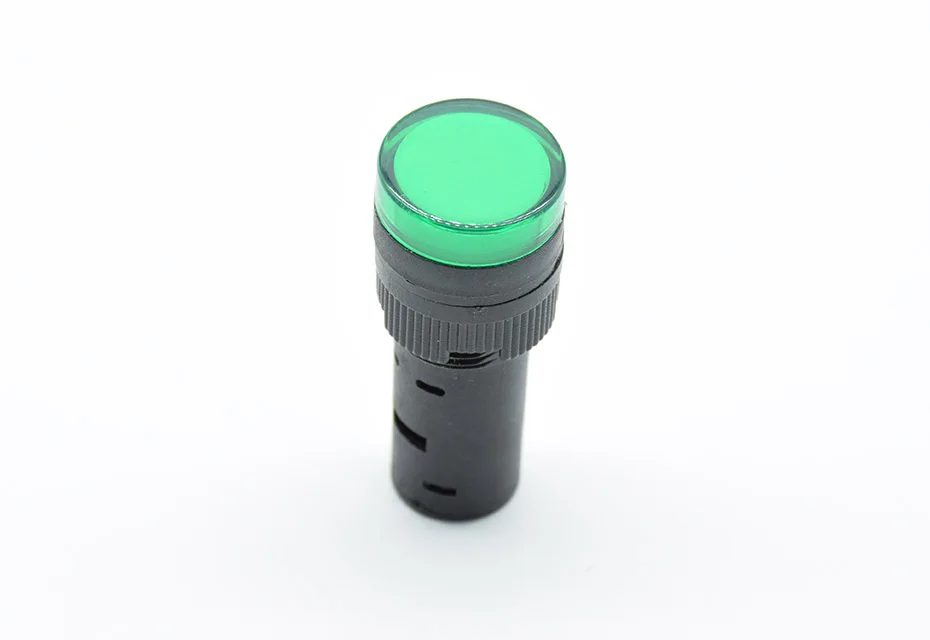 1pc16mm сигнал светодиодный индикатор светло-голубой цвет зеленый красный белого и желтого цвета сигнальная лампа 12V 24V 220V