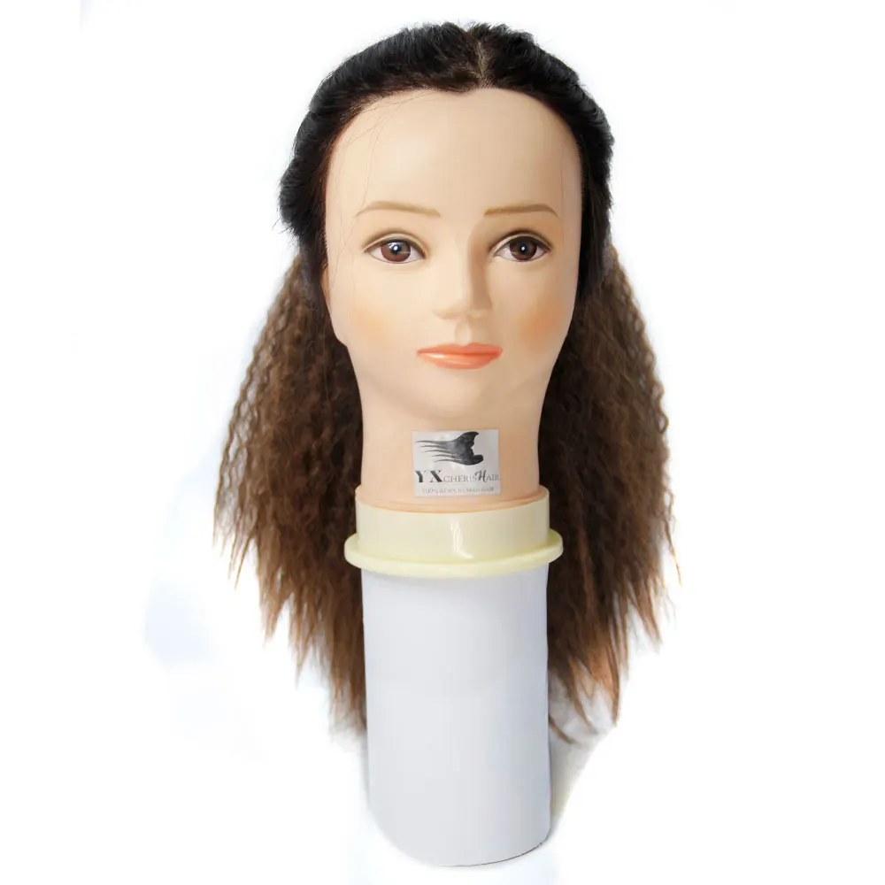 YXCHERISHAIR 1" 150 г чёрный; коричневый хвостики длинные странный прямо Обёрточная бумага вокруг синтетической магические хвостики парики расширения