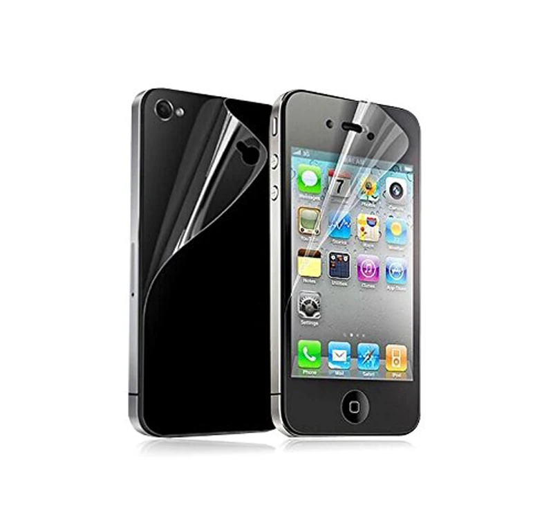 100 шт./лот 50 комплектов прозрачная пленка для экрана iphone 6 6s 7 plus 5 5s se Защита