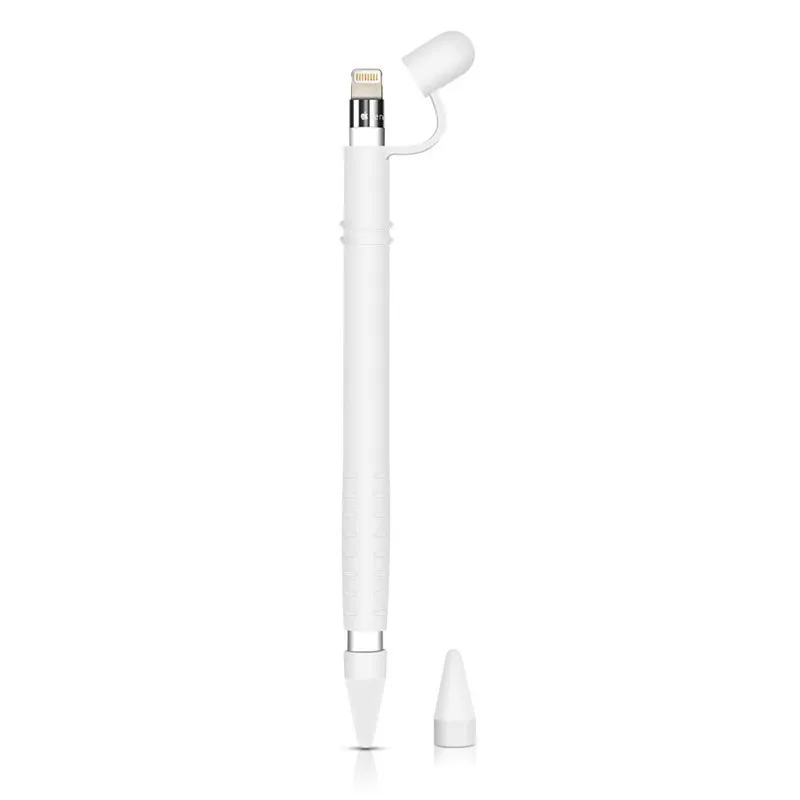 Мягкий силиконовый чехол для стилуса Apple iPad Pro карандашей кожаный Карманный сумка