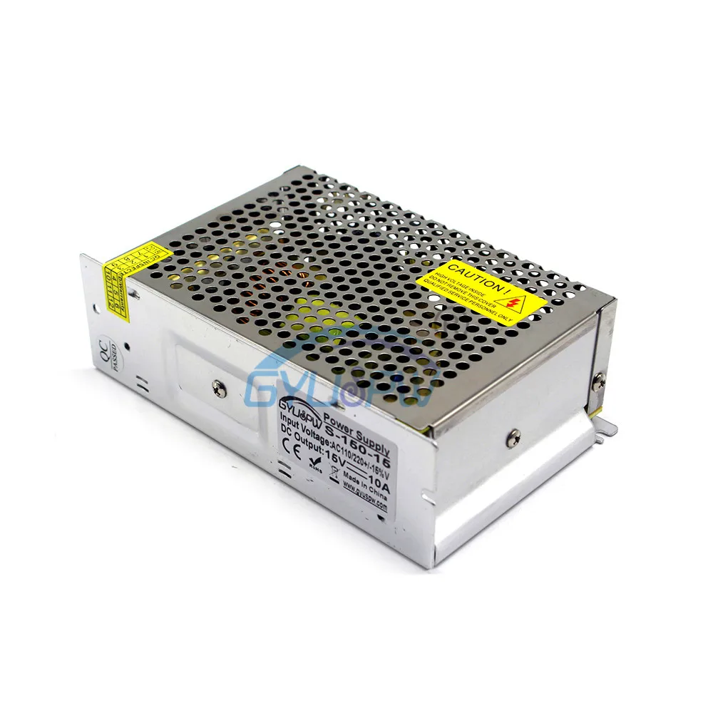 Universal 150W 10A 15V DC Power Adapter Transformer 110V 220V ac-dc15v Switching Supply for LED Strip Lights CNC CCTV | Обустройство