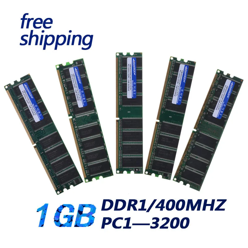 KEMBONA Бесплатная доставка шт DDR1 1 ГБ PC3200 400 МГц DIMM 184PIN настольная Память ram |