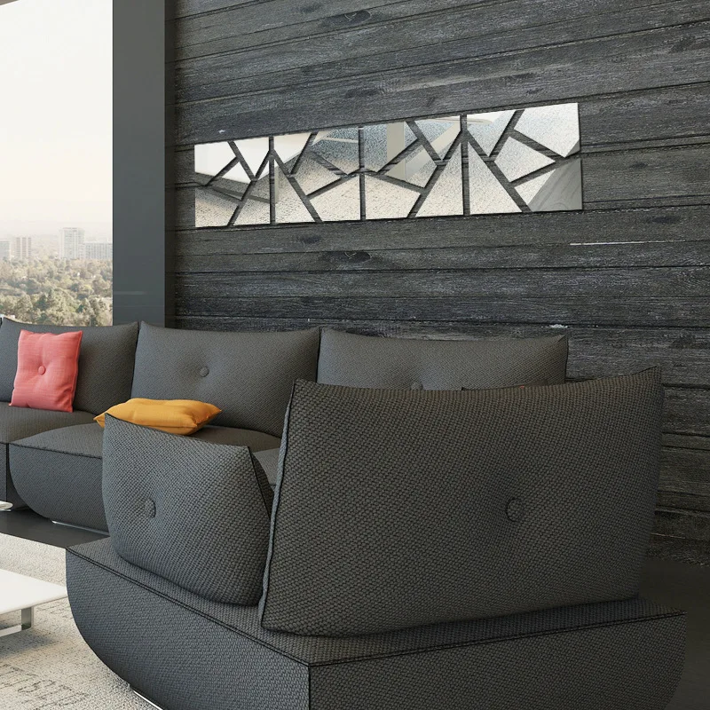 Funlife наклейки для украшения дома вентиляция ванная комната трещина фон