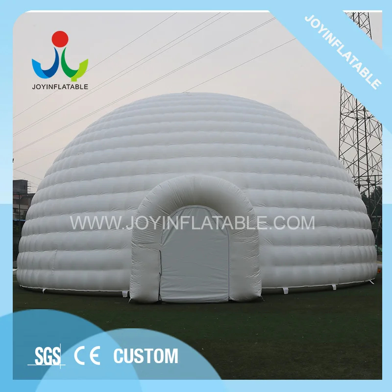 Надувная водонепроницаемая купольная палатка igloo диаметром 16 м для спорта на