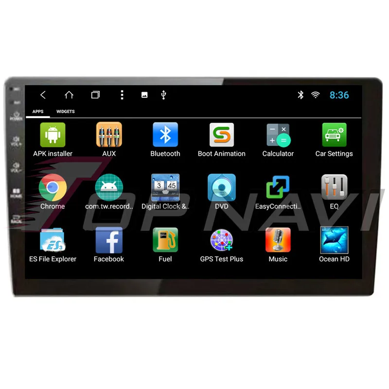 Авто GPS навигация для флип регулировки Универсальный Android 8 1 Topnavi автомобиль 10 2