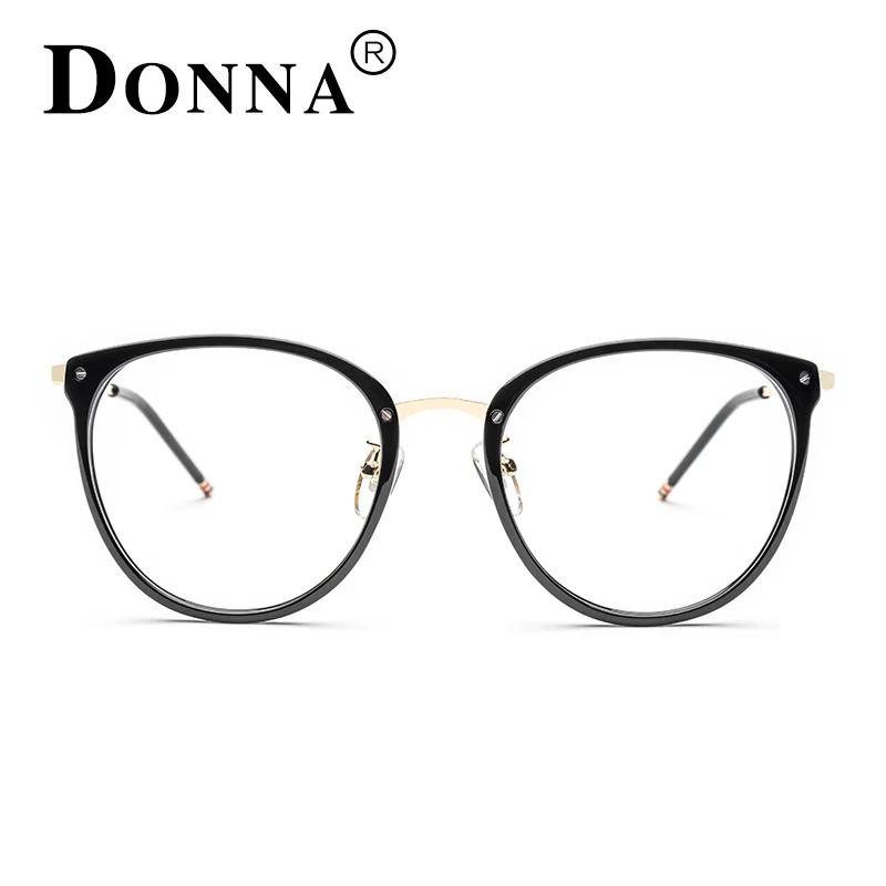 Donna presciption Рамки S простые очки оптика ясно для чтения Для женщин Изысканный