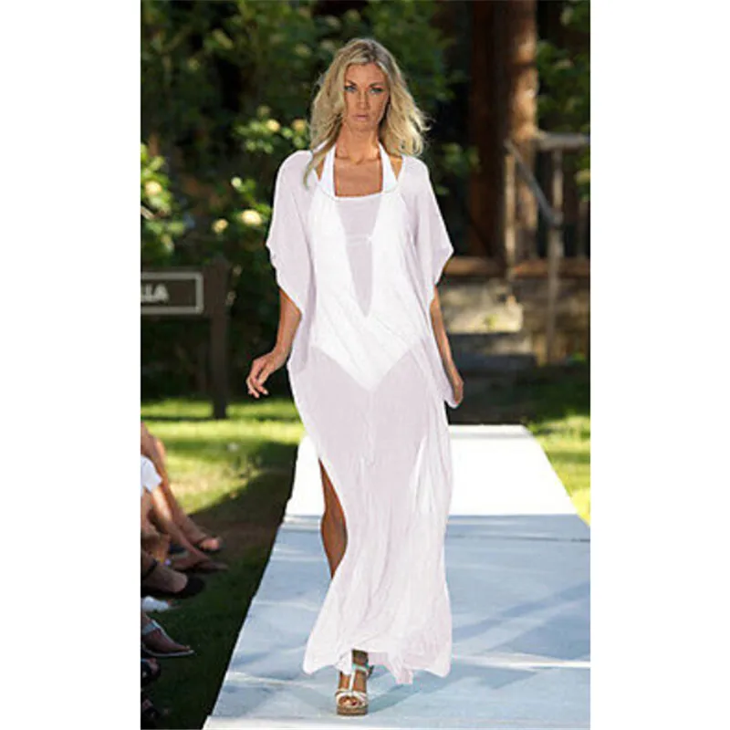 2017 длинный пляжный накидка кафтан бикини кардиган купальный костюм саронг