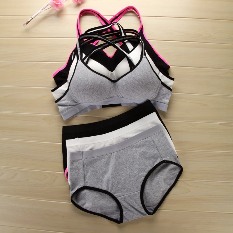 

Teenage Underwear Girls Training Bra Teens Clothing Sporting Suit Girls Underwear Cotton Adjustment Bust Breathable Underwear