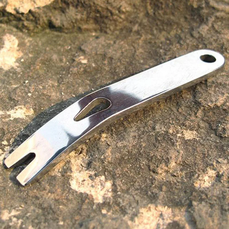 Многофункциональный карман Pry Bar Crank Scraper EDC инструмент портативный из нержавеющей