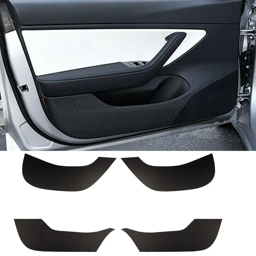 4 шт./компл. наклейка на покрытие из углеродного волокна анти-износ анти-грязный