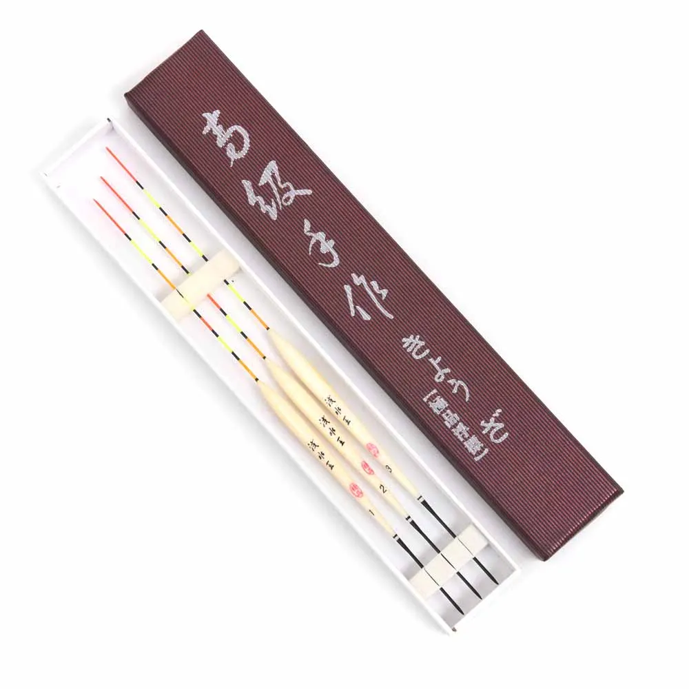 3 шт. Рыболовные Поплавки Деревянный Поплавок для рыбалки набор рыболовных