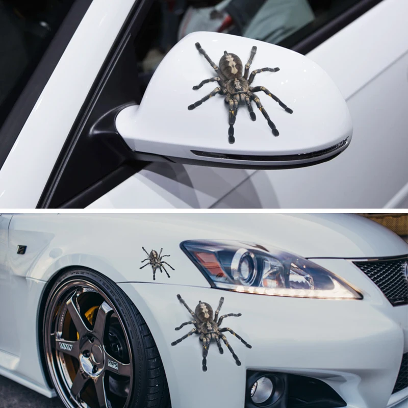 3D Автомобильная наклейка бампера наклейки для модификации паук ящерица