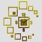 Модный дизайн, зеркальные акриловые настенные часы, домашние украшения сделай сам, настенные часы, настенные украшения, кварцевые настенные часы сделай сам