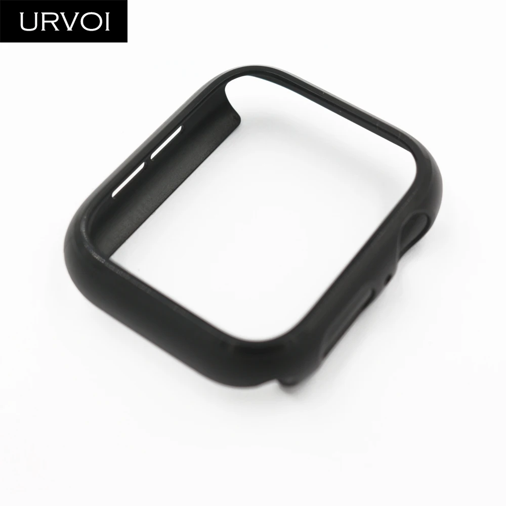 URVOI бампер для apple watch series 4 PC чехол для iWatch протектор пластиковая рамка Ультратонкий Тонкий чехол ремешок 40 44 мм