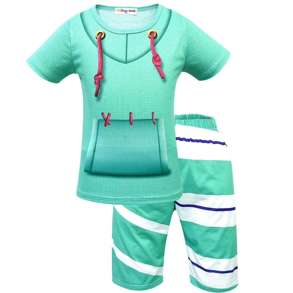 Костюм для костюмированной вечеринки с маской Wreck-It Ральф 2 Vanellope von Schweetz Детская