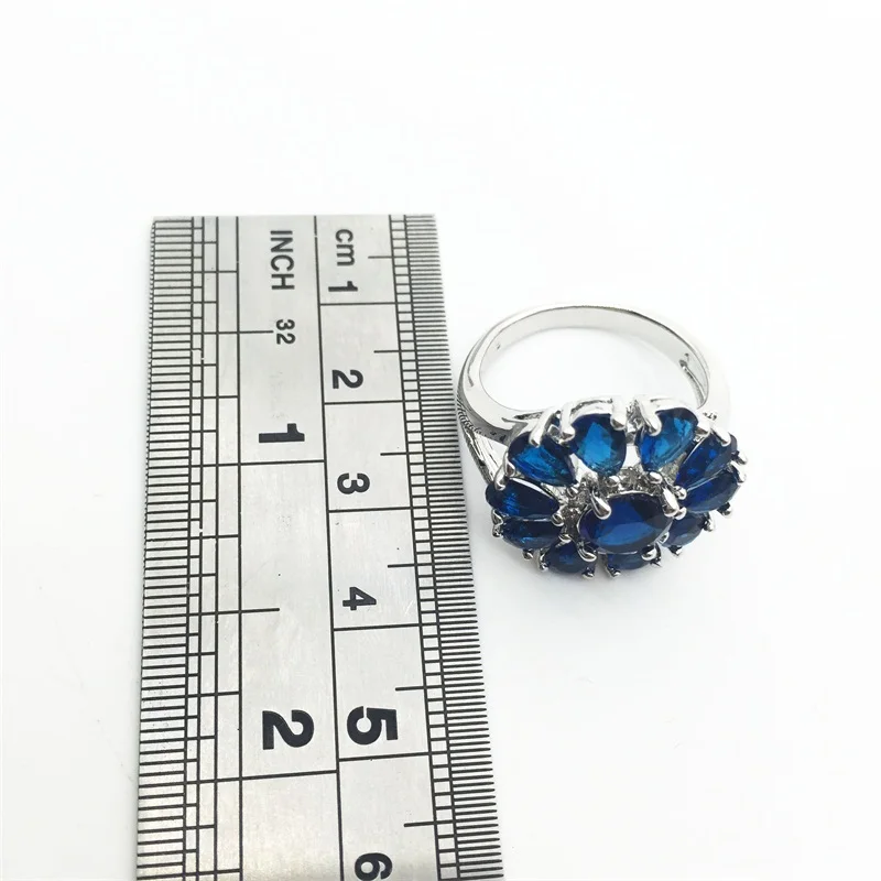 Женский ювелирный набор из сережек и кулонов серебра 925 пробы | Украшения