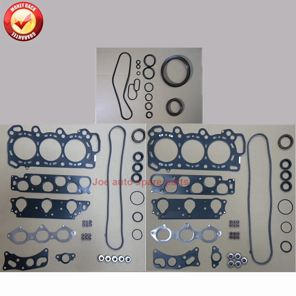 Полный комплект прокладок двигателя J30A1 J30A2 для Honda ACCORD Mk VII VI Akula CL 2997cc 3.0L 3 0 Vtec 96 03