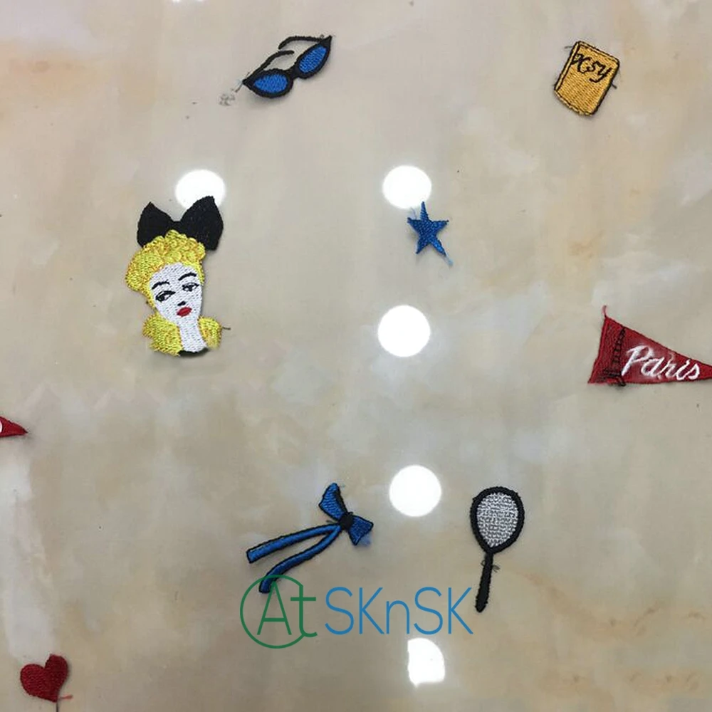 Винтажный стиль вышивка тюль кружевное платье для Diy кружева ткань аксессуары