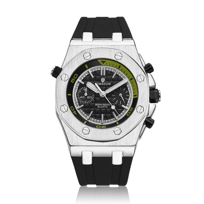 KIMSDUN роскошные брендовые часы мужские Montre Homme все вспомогательные циферблаты для