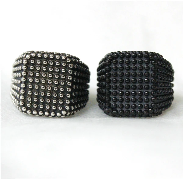 2017 удивительное стильное черное модное кольцо из нержавеющей стали 316L для женщин