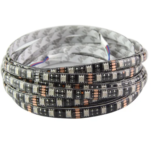 Водонепроницаемая светодиодная лента 5050 SMD IP65 12 В 5 м/рулон гибкая светильник вая