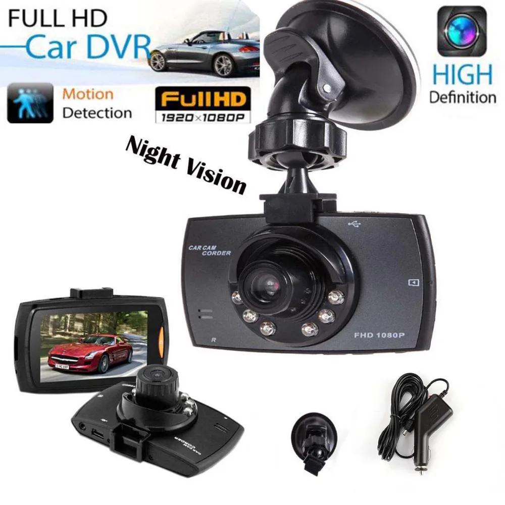 TAIHONGYU 1080P 2 7 &quotHD ЖК дисплей 170 градусов Автомобильный передний видеорегистратор с