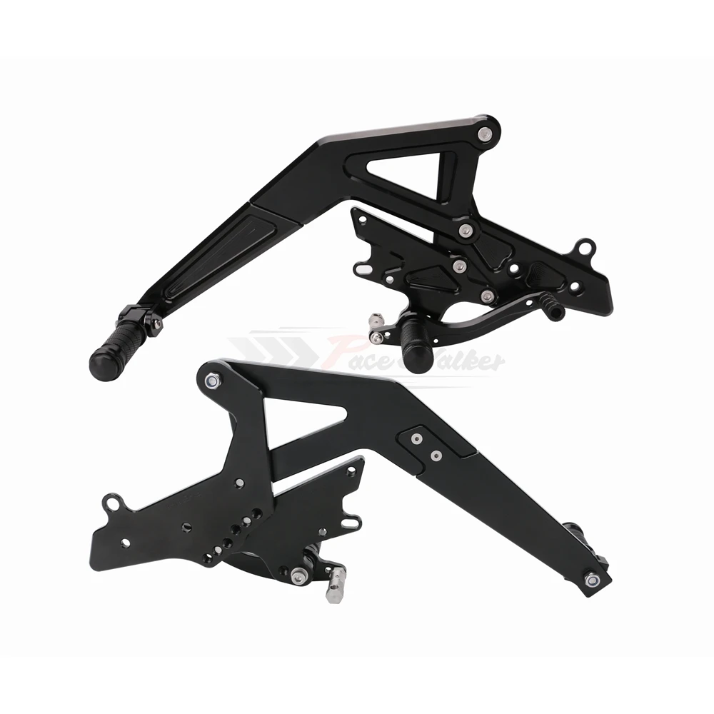 CNC алюминиевый мотоцикл Регулируемый Rearset задний Набор Подножки педаль Подножка