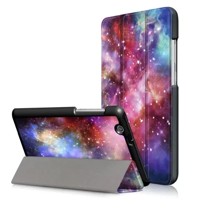 Чехол для Huawei MediaPad T3 7 0 3G BG2-U01 Ультратонкий чехол с принтом подставка магнитная