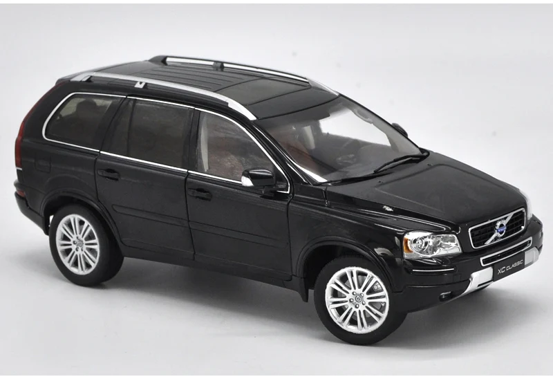 1:18 классический Volvo XC90 литая под давлением модель черный коричневый внедорожник игрушечный автомобиль миниатюрная коллекция подарки оригинальная коробка