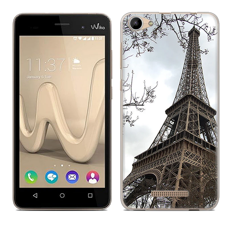 Прямая поставка мягкий чехол для телефона из ТПУ Wiko Lenny 3 Max 3Max 5-дюймовый модный