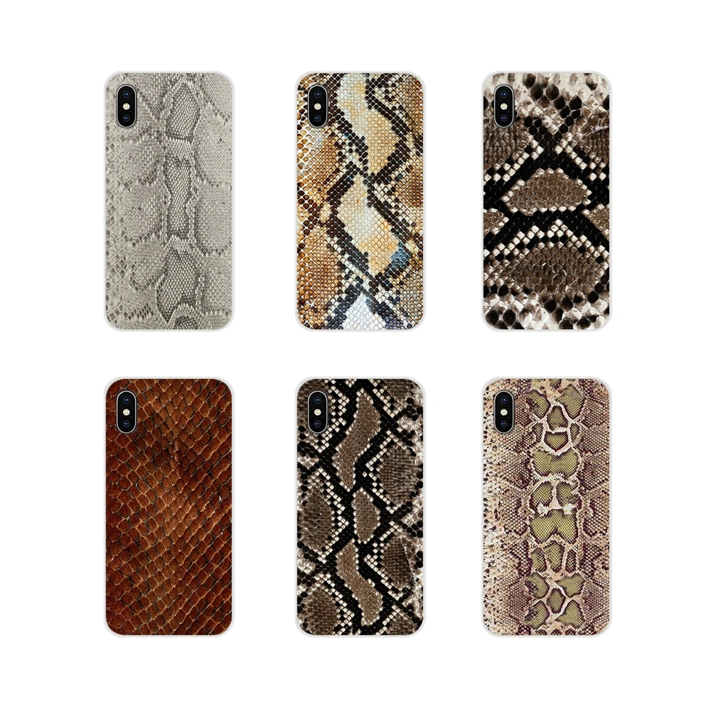 Питон желтый золотой Змеиный прозрачный мягкий чехол сумка для Samsung Galaxy S4 S5 MINI S6 S7