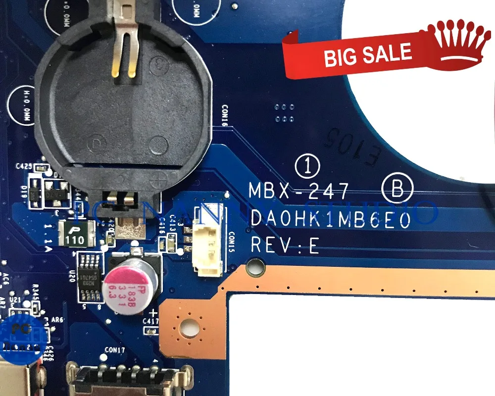 ПК Няня для VPCEH VPC EH MBX 247 материнская плата ноутбука A1827700A DA0HK1MB6E0 HM65 DDR3 GeForce 410M