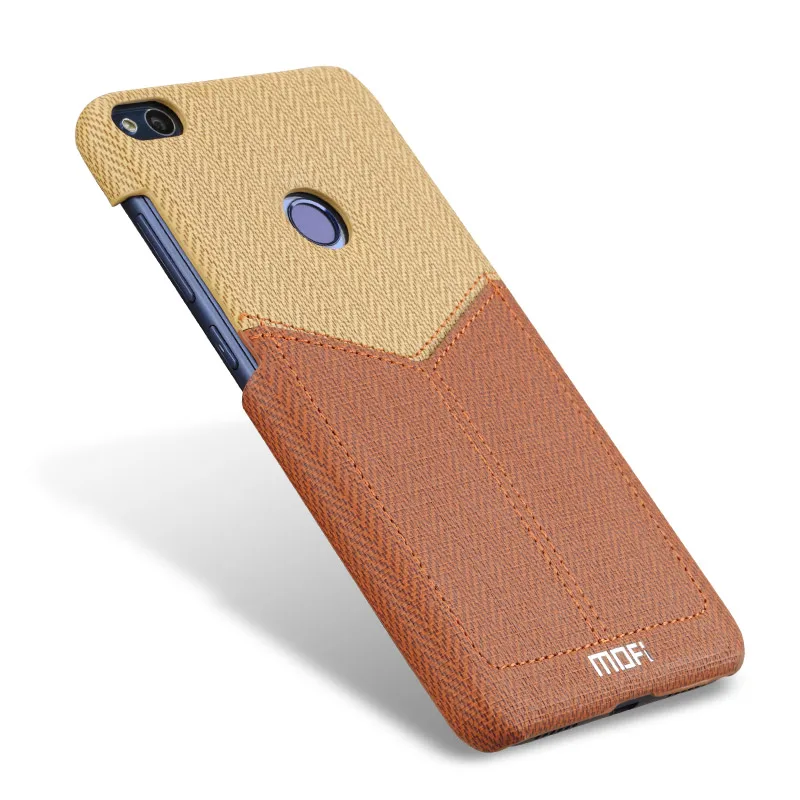 Huawei honor 8 lite case wallet 5.2&quot MOFi P8 Lite 2017 cover hard back card capas original phone | Мобильные телефоны и