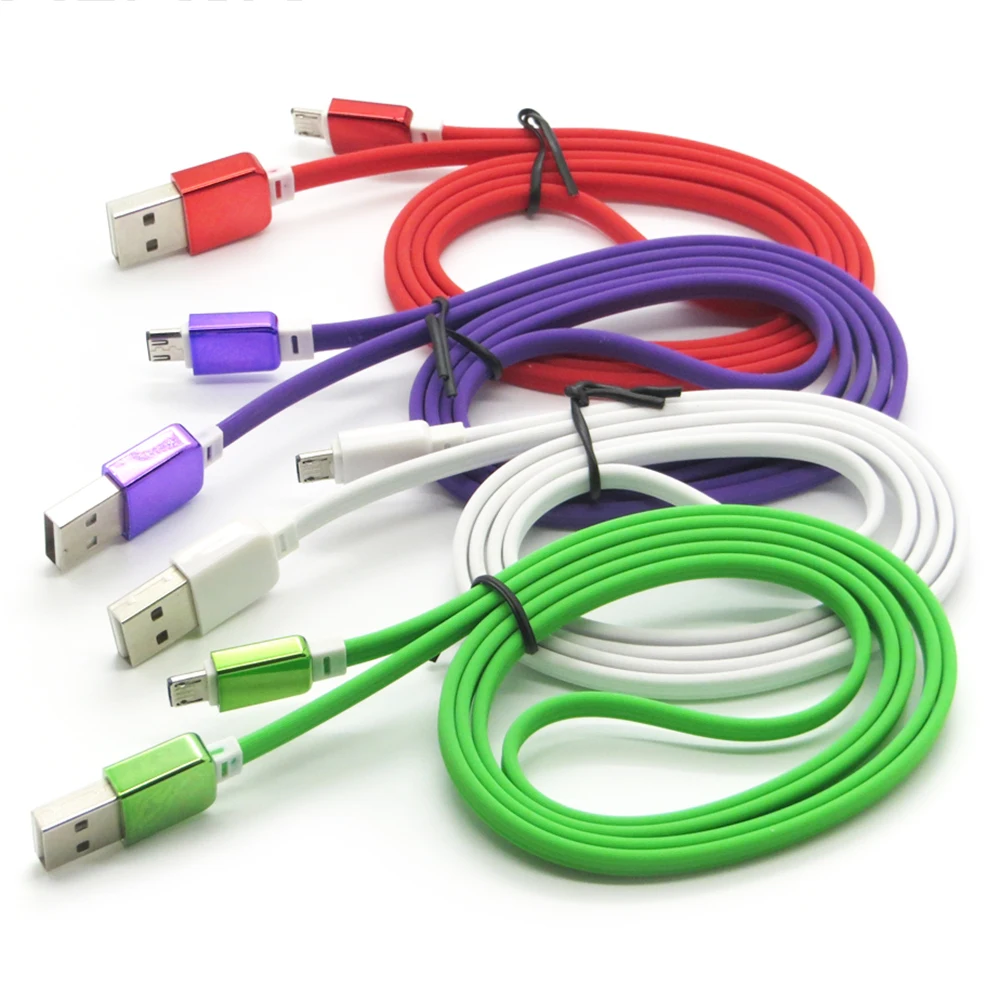 50 шт./лот 1 м 3 фута позолоченная головка 5Pin Micro USB кабель для Samsung S7 edge S6 Note 5 HTC LG