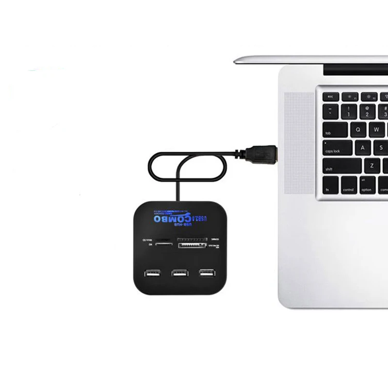 USB разветвитель Twobro 2 0 дюйма 3 порта|Картридеры| |