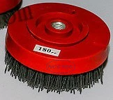 Алмазная абразивная щетка 4 дюйма бесплатная доставка пряжка улитки 100 мм