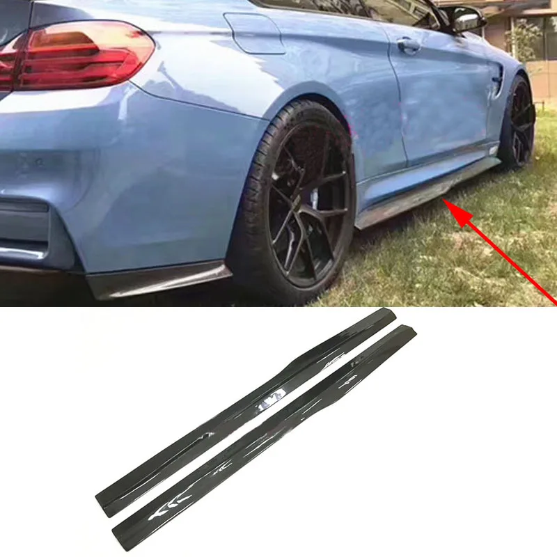 

Боковые юбки f82 m4 из углеродного волокна для bmw m4 2015-2018 2 шт. стикер для автомобиля v-образный стиль