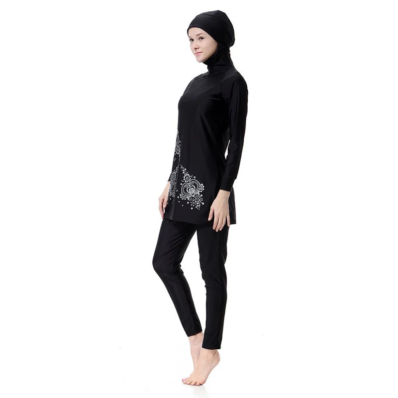YONGSEN исламский хиджаб Burkinis одежда купальный костюм Мусульманский купальник для