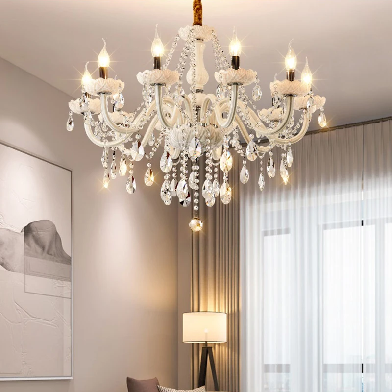 Modern Suspend Chandelier Kitchen Living Room Decor Interior House Lighting Long Chandeliers for Bed |