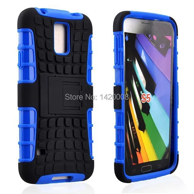 Dual Layer Hybrid Defender Protection Case For Samsung Galaxy S5 I9600 |